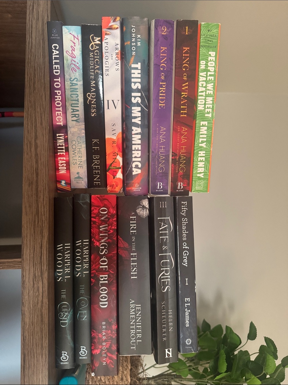 Assorted Book Bundle - Huang/Miller/Armentrout/ Scheuerer